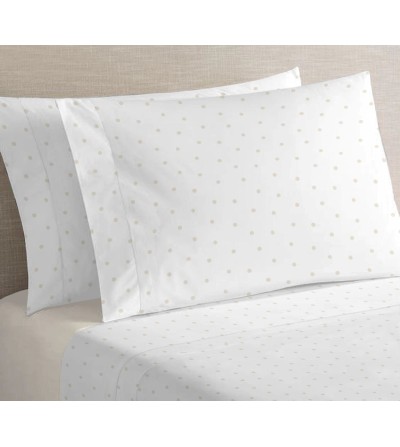 Juego de sábanas Alana beige